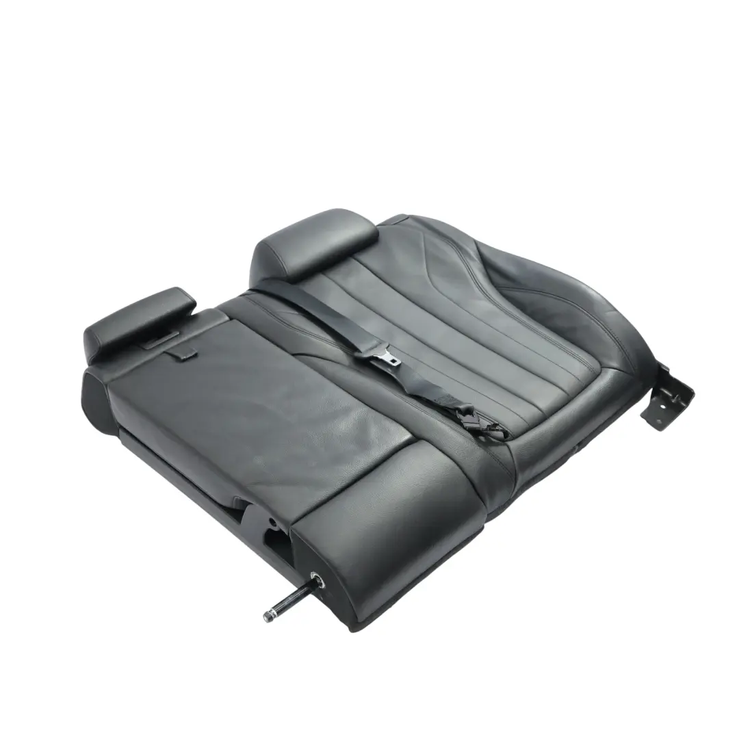BMW X6 F16 Rear Seat Backrest Cover Leather Dakota Black Left N/S - SKU 7378989 - Part number 7378989
