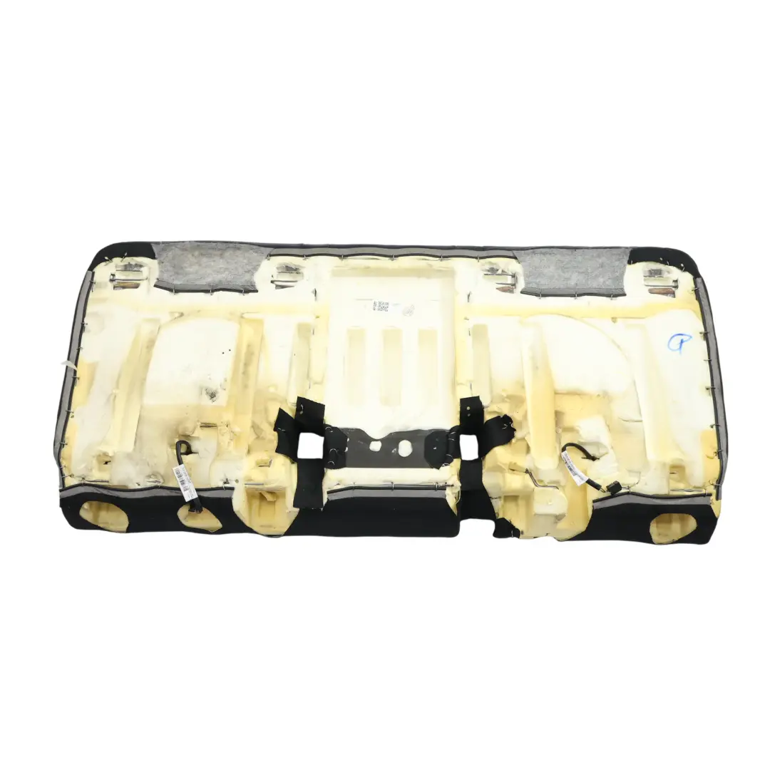 BMW X6 F16 Sedile Posteriore Panca Divano Divano Rivestimento Pelle Dakota Nero - SKU 7378996 - Numero di parte 7378996