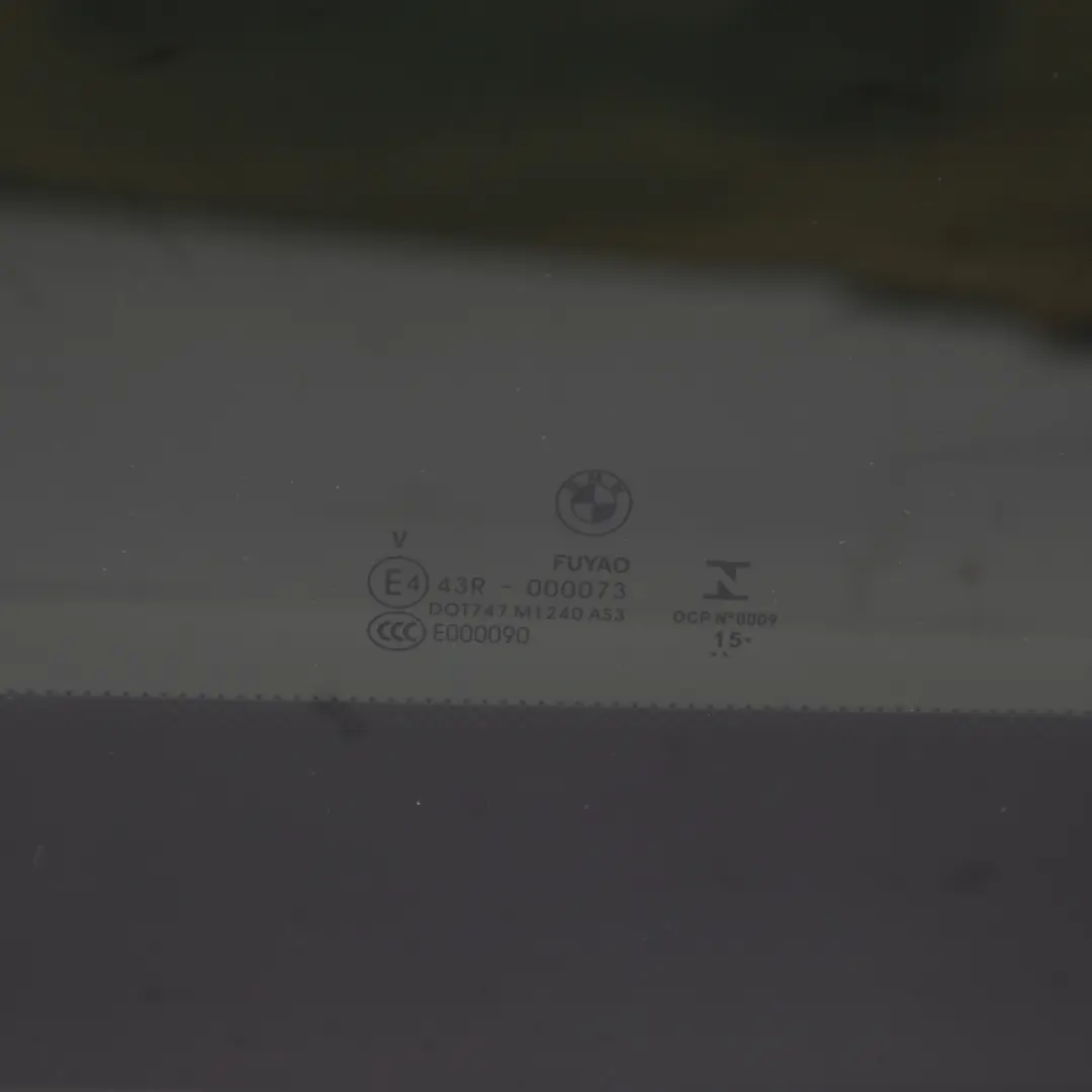 BMW X6 F16 Sunroof Window Sliding Roof Glazing Glass Cover Tinted AS3 - SKU 7382990 - Part number 7382990