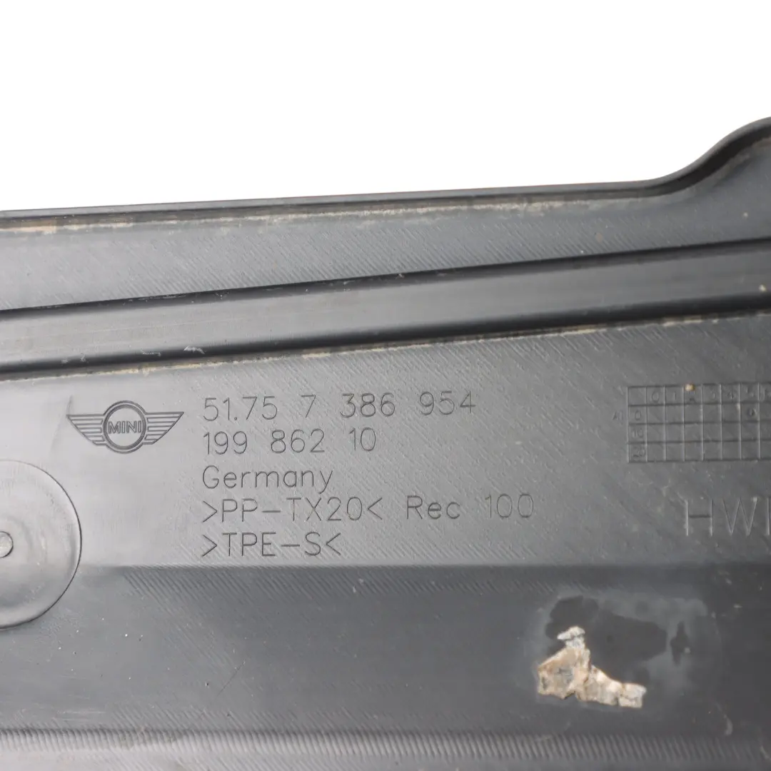 Mini Countryman F60 Under Shield Protection Fuel Tank Cover Panel - SKU 7386954 - Part number 7386954