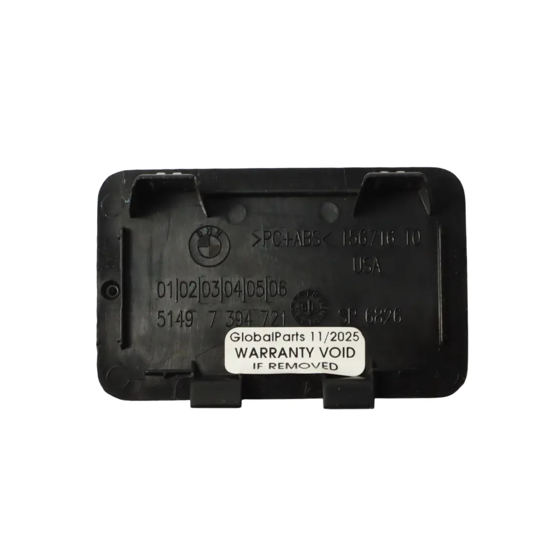 Garniture Intérieure De Hayon Arrière pour BMW X6 F16 à propos du numéro de pièce 7394721 BMW X6 F16 Garniture Intérieure De Hayon Arrière - SKU 7394721 - Numéro de pièce 7394721