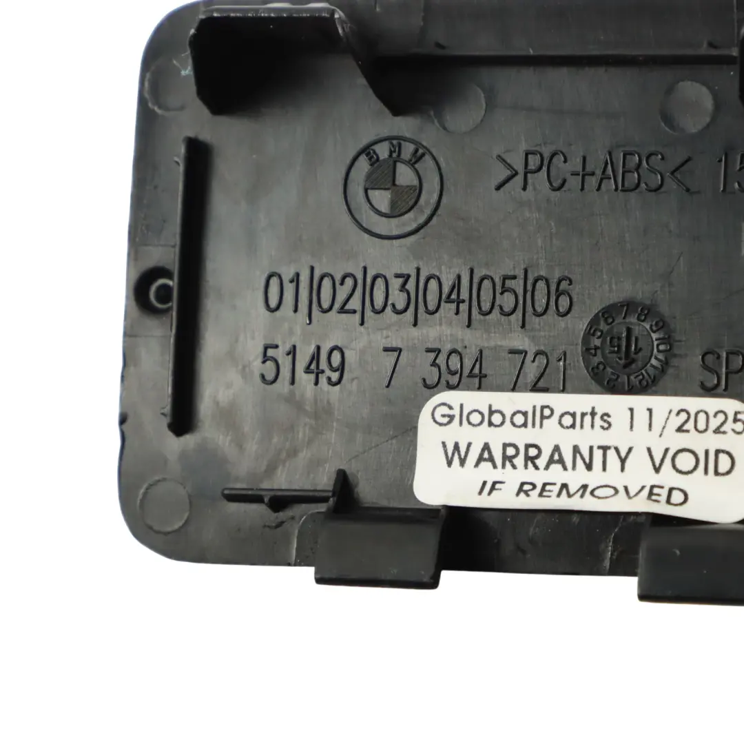 Heckklappe Kofferraumdeckel Cap Innenverkleidung für BMW X6 F16 mit Teilenummer 7394721 BMW X6 F16 Heckklappe Kofferraumdeckel Cap Innenverkleidung - SKU 7394721 - Teilenummer 7394721