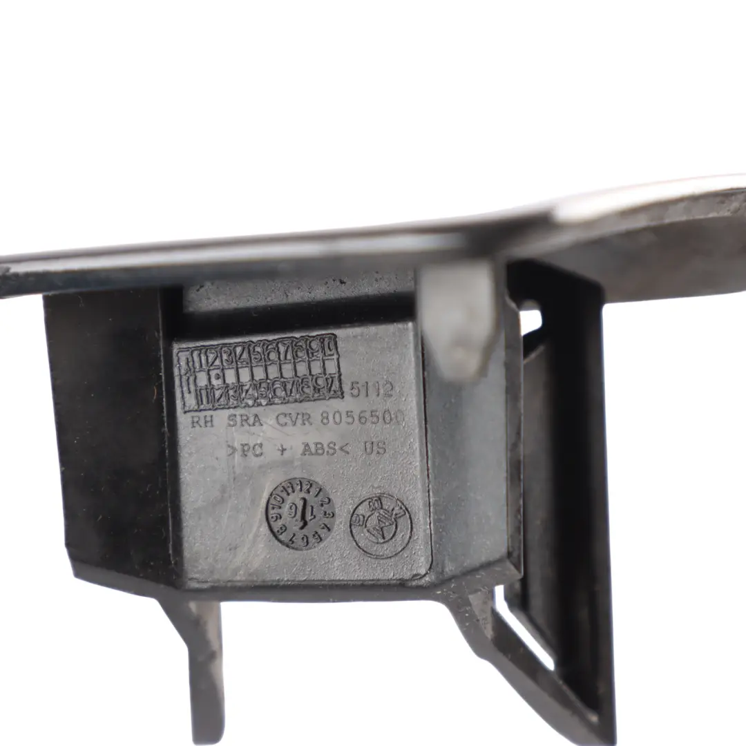 BMW X6 F16 Spray Nozzle Headlight Lamp Cover Trim Right O/S Black Sapphire - 475 - SKU 7422904-BS - Part number 7422904