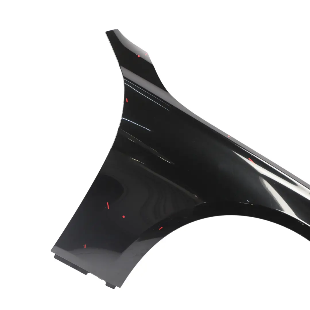 BMW F30 F31 Side Panel Wing Fender Front Right O/S Black Sapphire Metallic 475 - SKU 7438440-BS1 - Part number 7438440