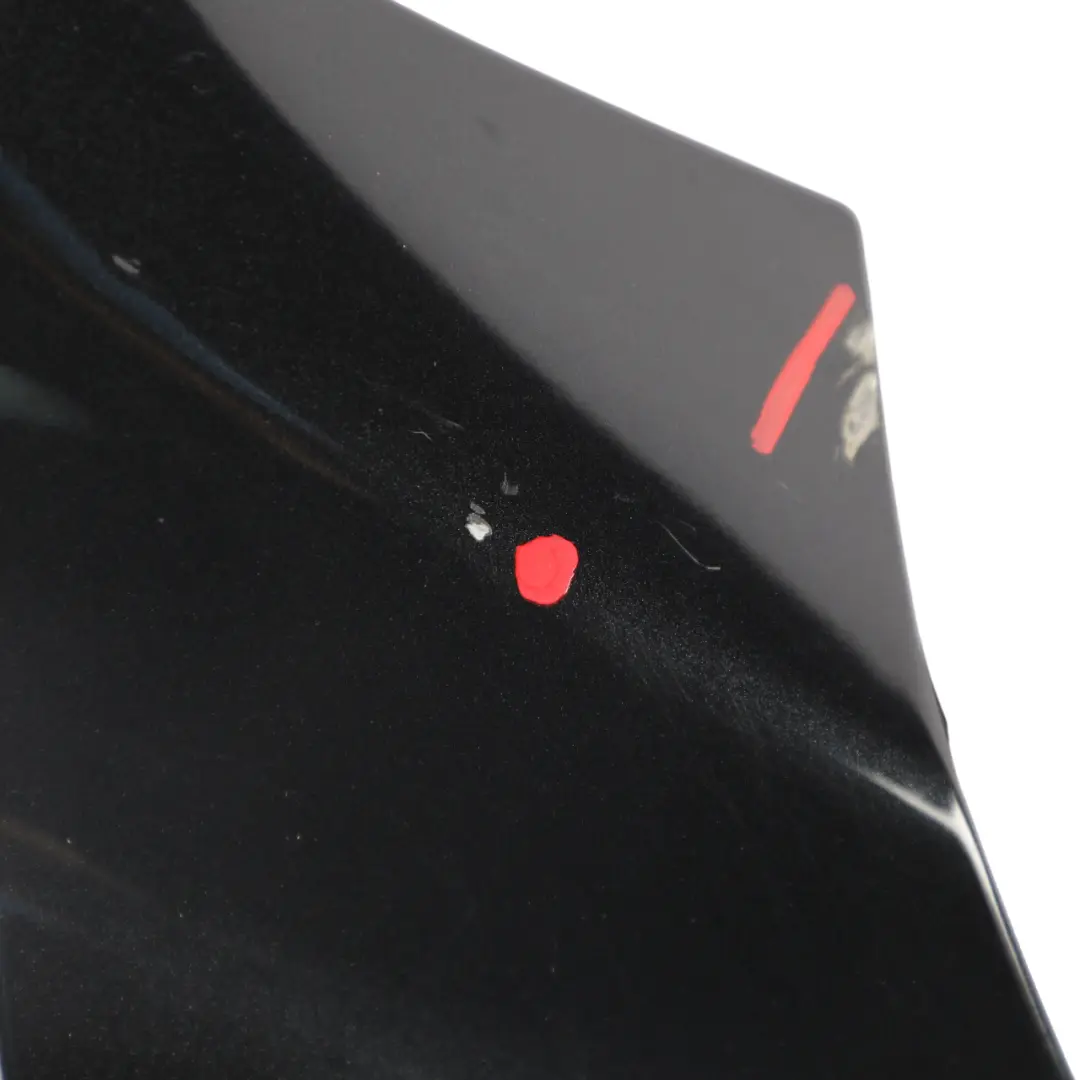 BMW F30 F31 Side Panel Wing Fender Front Right O/S Black Sapphire Metallic 475 - SKU 7438440-BS1 - Part number 7438440