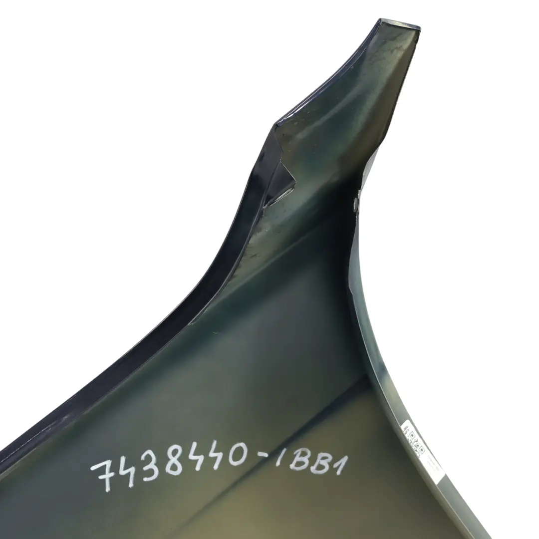 BMW F30 F31 Pannello Laterale Parafango Anteriore Destro Imperial Blue - A89 - SKU 7438440-IBB1 - Numero di parte 7438440