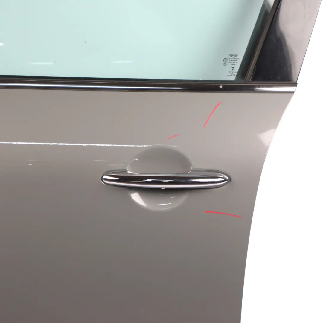 Front Door Left N/S Moonwalk Grey Metallic - B71 to Mini F60 Countryman with Part number 7438595 Mini F60 Countryman Front Door Left N/S Moonwalk Grey Metallic - B71 - SKU 7438595-MGM - Part number 7438595
