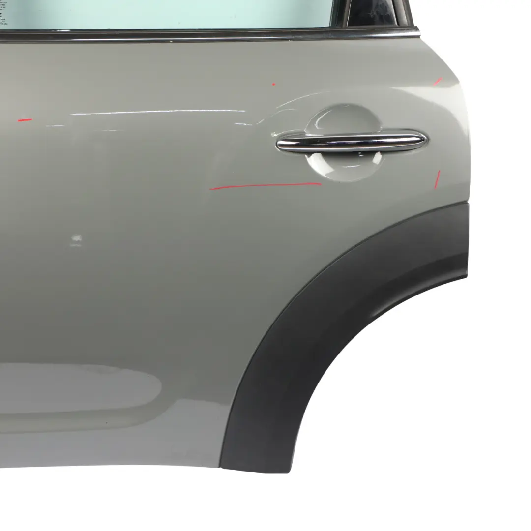Mini F60 Countryman Rear Door Left N/S Moonwalk Grey Metallic - B71 - SKU 7438597-MGM - Part number 7438597