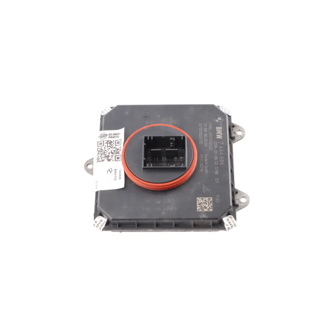 Headlight LED Module Lamp Control Unit to BMW F20 F21 F22 F30 F32 F36 LCI with Part number 7444686 BMW F20 F21 F22 F30 F32 F36 LCI Headlight LED Module Lamp Control Unit - SKU 7444686 - Part number 7444686