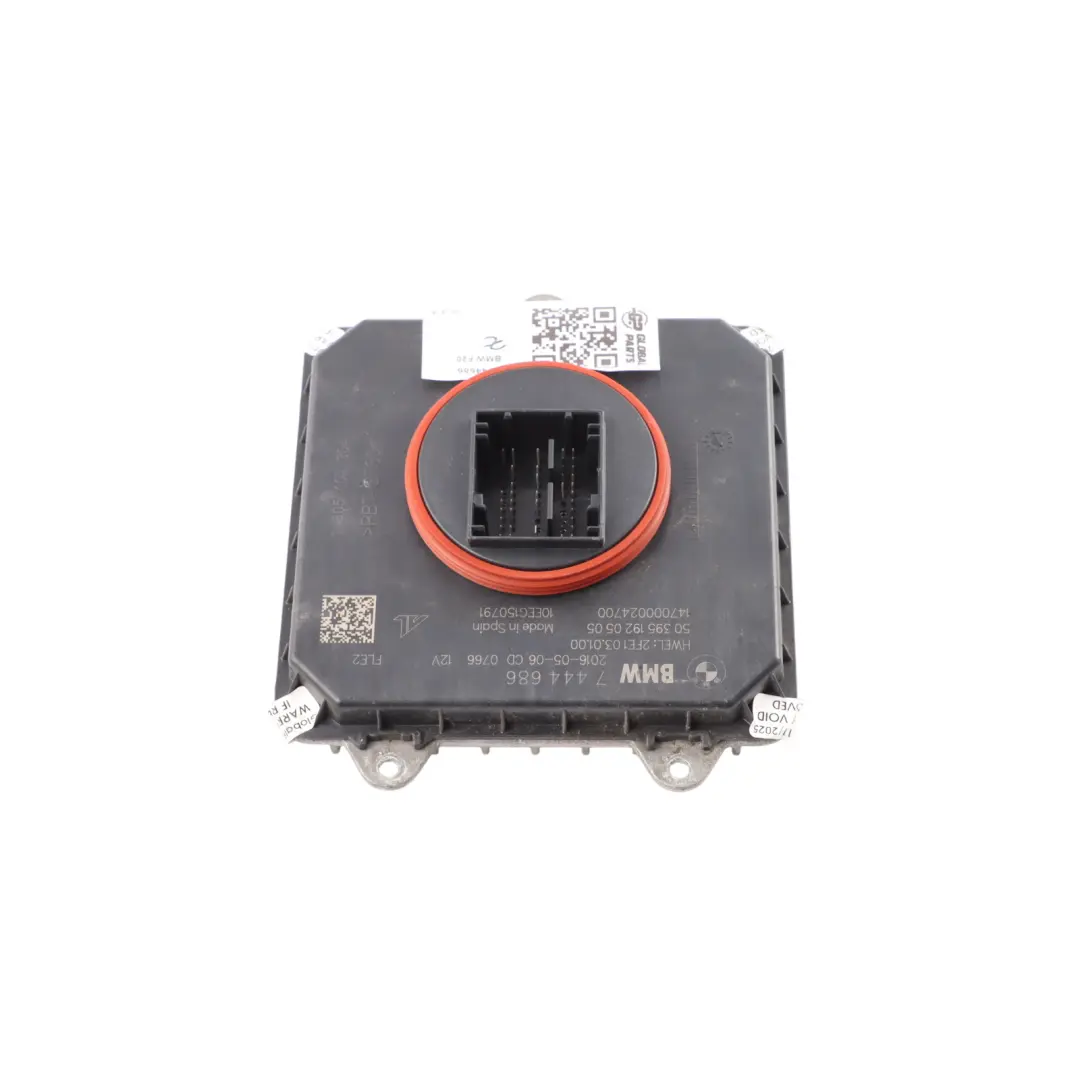Headlight LED Module Lamp Control Unit to BMW F20 F21 F22 F30 F32 F36 LCI with Part number 7444686 BMW F20 F21 F22 F30 F32 F36 LCI Headlight LED Module Lamp Control Unit - SKU 7444686 - Part number 7444686