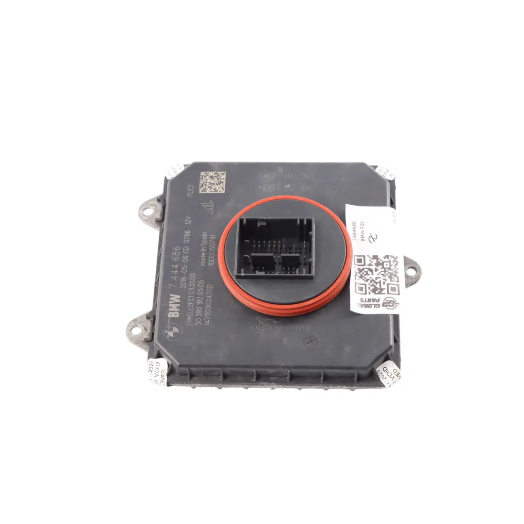 Headlight LED Module Lamp Control Unit to BMW F20 F21 F22 F30 F32 F36 LCI with Part number 7444686 BMW F20 F21 F22 F30 F32 F36 LCI Headlight LED Module Lamp Control Unit - SKU 7444686 - Part number 7444686