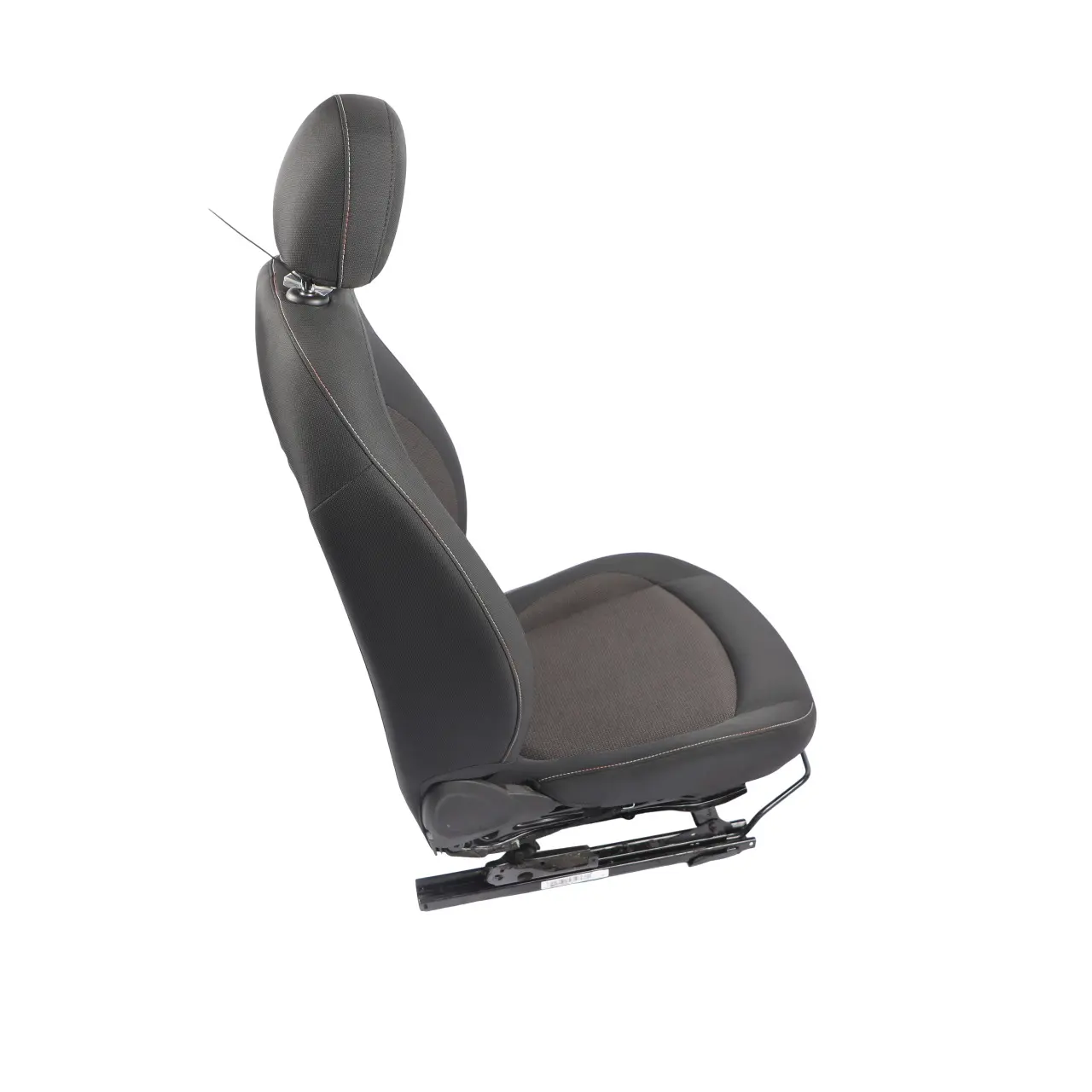 Mini F60 Front Seat Heated Fabric Firework Carbon Black Left N/S