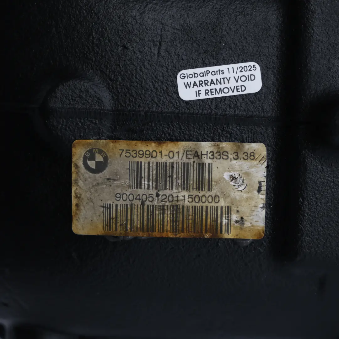 BMW E60 540i 545i 550i N62 Dyferencjał Dyfer Tylny Przełożenie 3,38 - SKU 7539901-1 - Numer Części 7539901