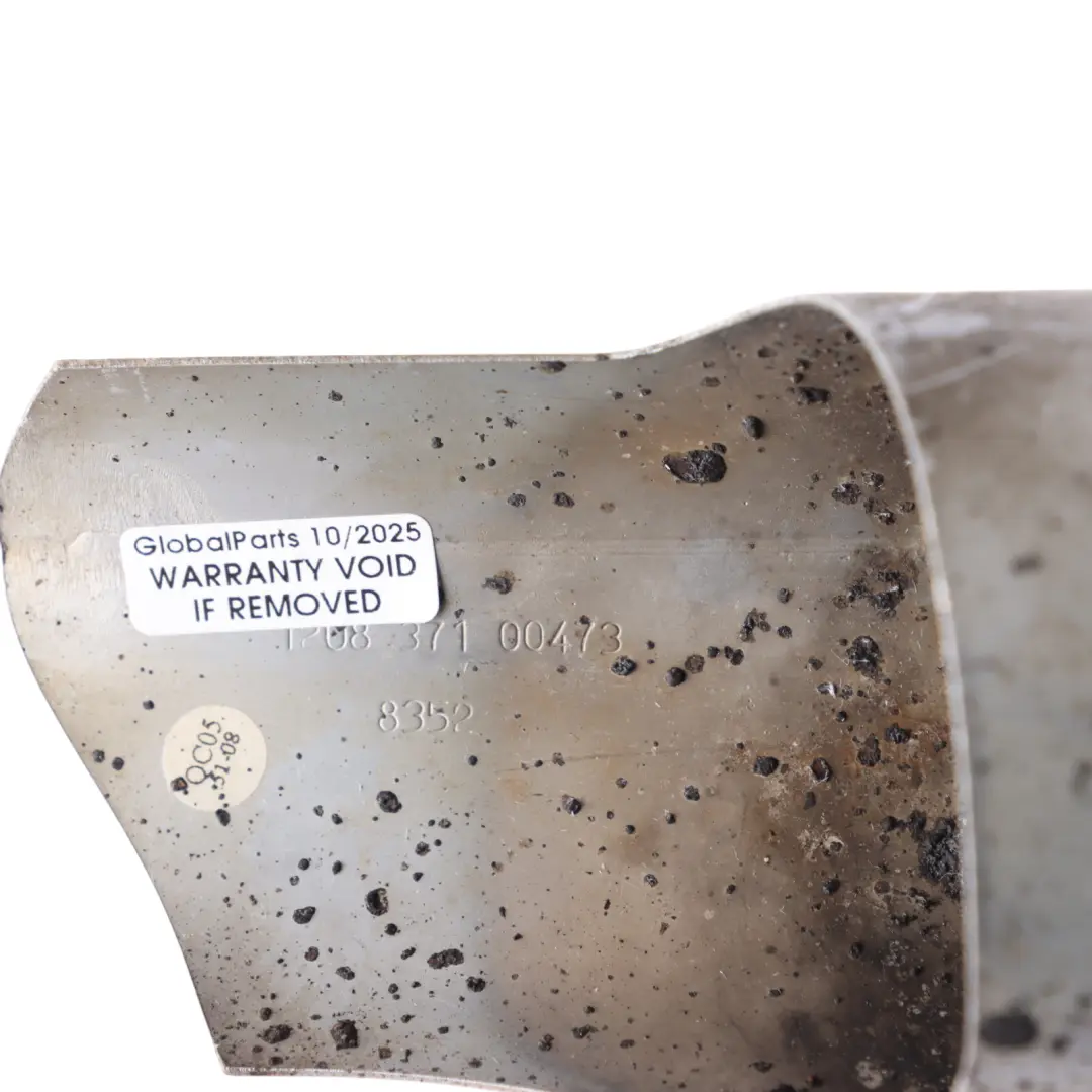 Embellecedor De Tubo De Escape Acabado En Aluminio para BMW E92 E93 LCI con número de pieza 7553641 BMW E92 E93 LCI Embellecedor De Tubo De Escape Acabado En Aluminio - SKU 7553641 - Número de pieza 7553641