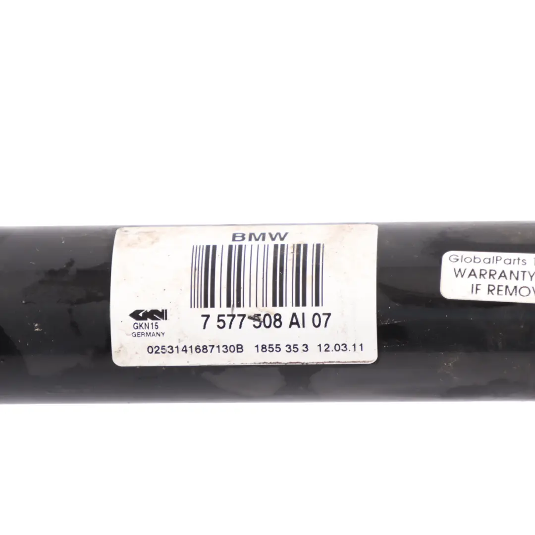BMW F01 F02 F06 F07 F12 LCI Driveshaft Output Drive Shaft Rear Right O/S - SKU 7577508 - Part number 7577508