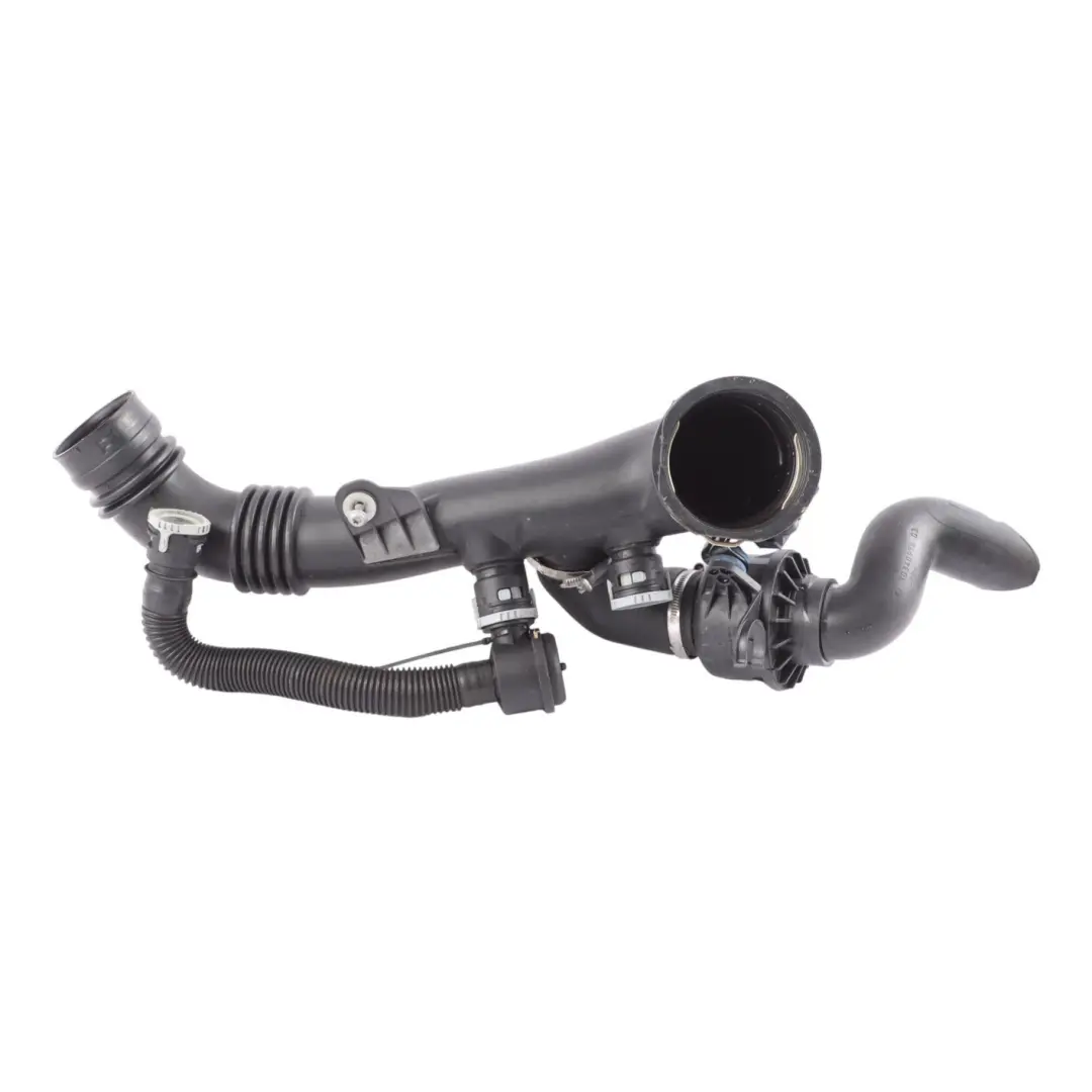 Charge Air Line Left N/S Intake Hose 135i M Coupe N54 to BMW E82 E88 with Part number 7590305 BMW E82 E88 Charge Air Line Left N/S Intake Hose 135i M Coupe N54 - SKU 7590305 - Part number 7590305