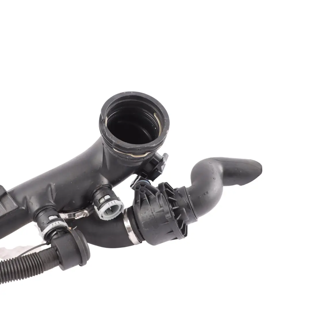 Charge Air Line Left N/S Intake Hose 135i M Coupe N54 to BMW E82 E88 with Part number 7590305 BMW E82 E88 Charge Air Line Left N/S Intake Hose 135i M Coupe N54 - SKU 7590305 - Part number 7590305