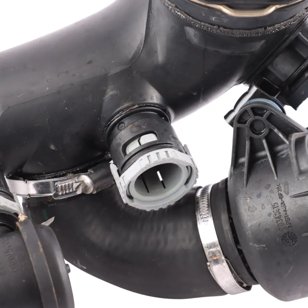 Charge Air Line Left N/S Intake Hose 135i M Coupe N54 to BMW E82 E88 with Part number 7590305 BMW E82 E88 Charge Air Line Left N/S Intake Hose 135i M Coupe N54 - SKU 7590305 - Part number 7590305