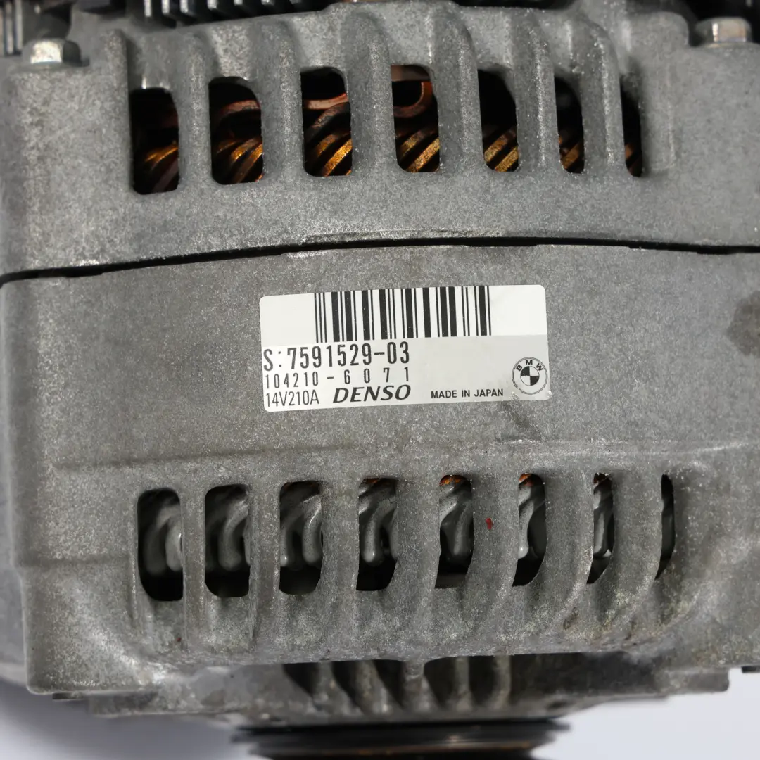 BMW F12 F13 F20 F21 Licht Maschine Generator 14V 210A N55 Benzin Motor - SKU 7591529 - Teilenummer 7591529