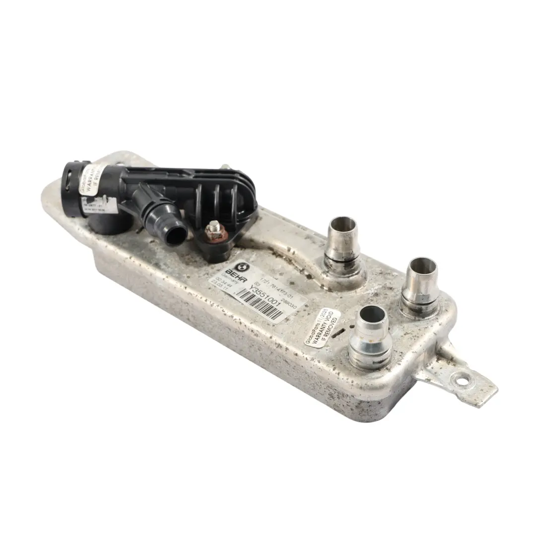 Heat Exchanger Oil Cooler Automatic Gearbox to BMW F01 F07 F10 F11 F12 with Part number 7614173 BMW F01 F07 F10 F11 F12 Heat Exchanger Oil Cooler Automatic Gearbox - SKU 7638678-1 - Part number 7614173