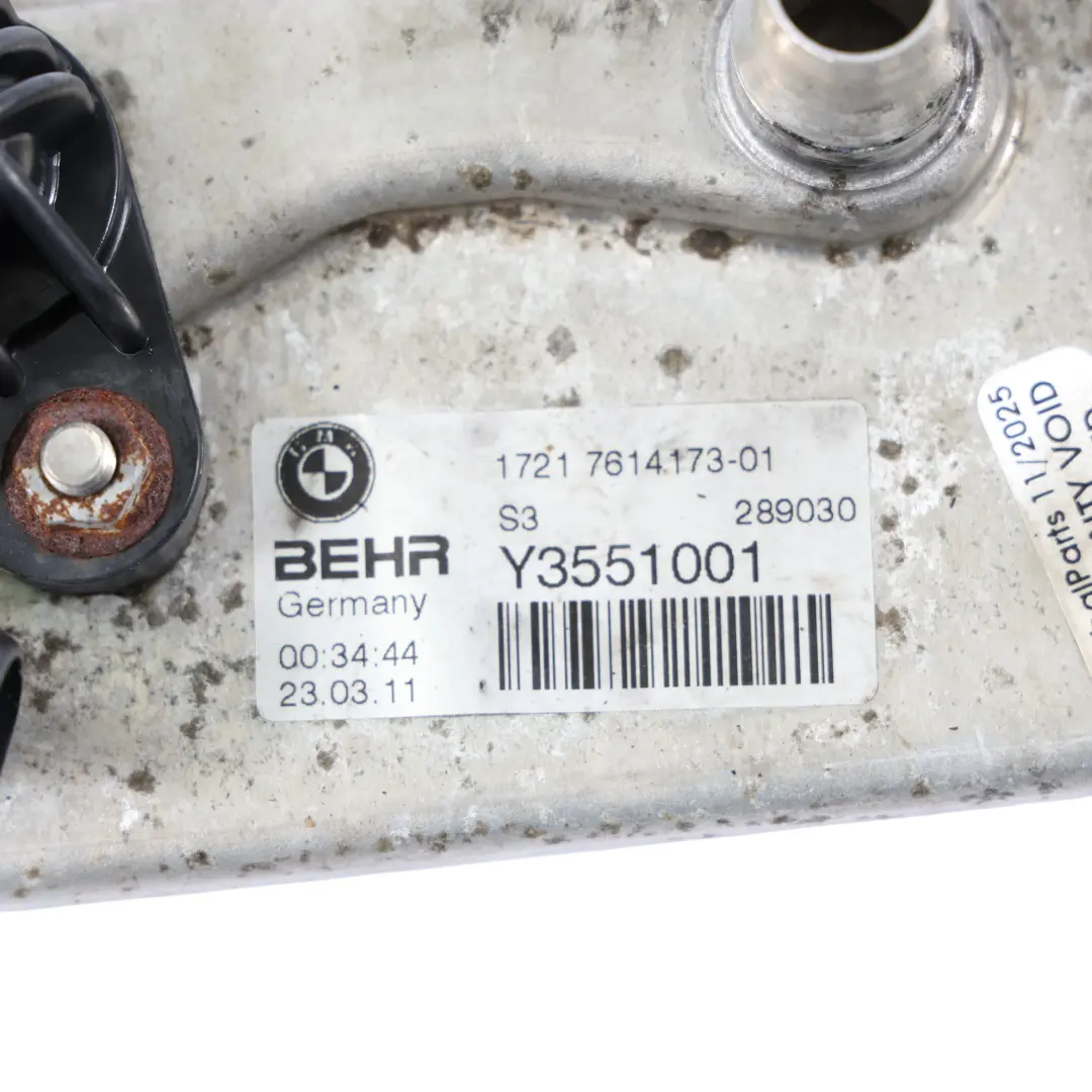 Scambiatore Calore Radiatore Olio Cambio Automatico per BMW F01 F10 F11 F12 con numero di parte 7614173 BMW F01 F10 F11 F12 Scambiatore Calore Radiatore Olio Cambio Automatico - SKU 7638678-1 - Numero di parte 7614173