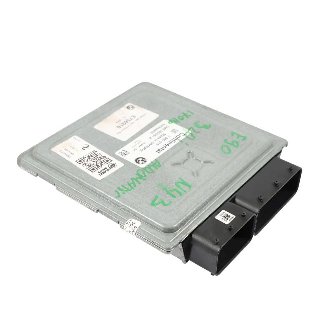 N43 170HP Unidad Control Motor ECU DME Automático para BMW E90 E91 E92 320I con número de pieza 7640015 BMW E90 E91 E92 320I N43 170HP Unidad Control Motor ECU DME Automático - SKU 7640015-6 - Número de pieza 7640015