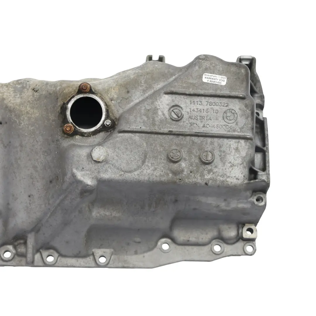 Öl Wannen Abdeckung Diesel Motor N57 für BMW F10 F11 E90 E91 LCI E92 mit Teilenummer 7800322 BMW F10 F11 E90 E91 LCI E92 Öl Wannen Abdeckung Diesel Motor N57 - SKU 7800322 - Teilenummer 7800322
