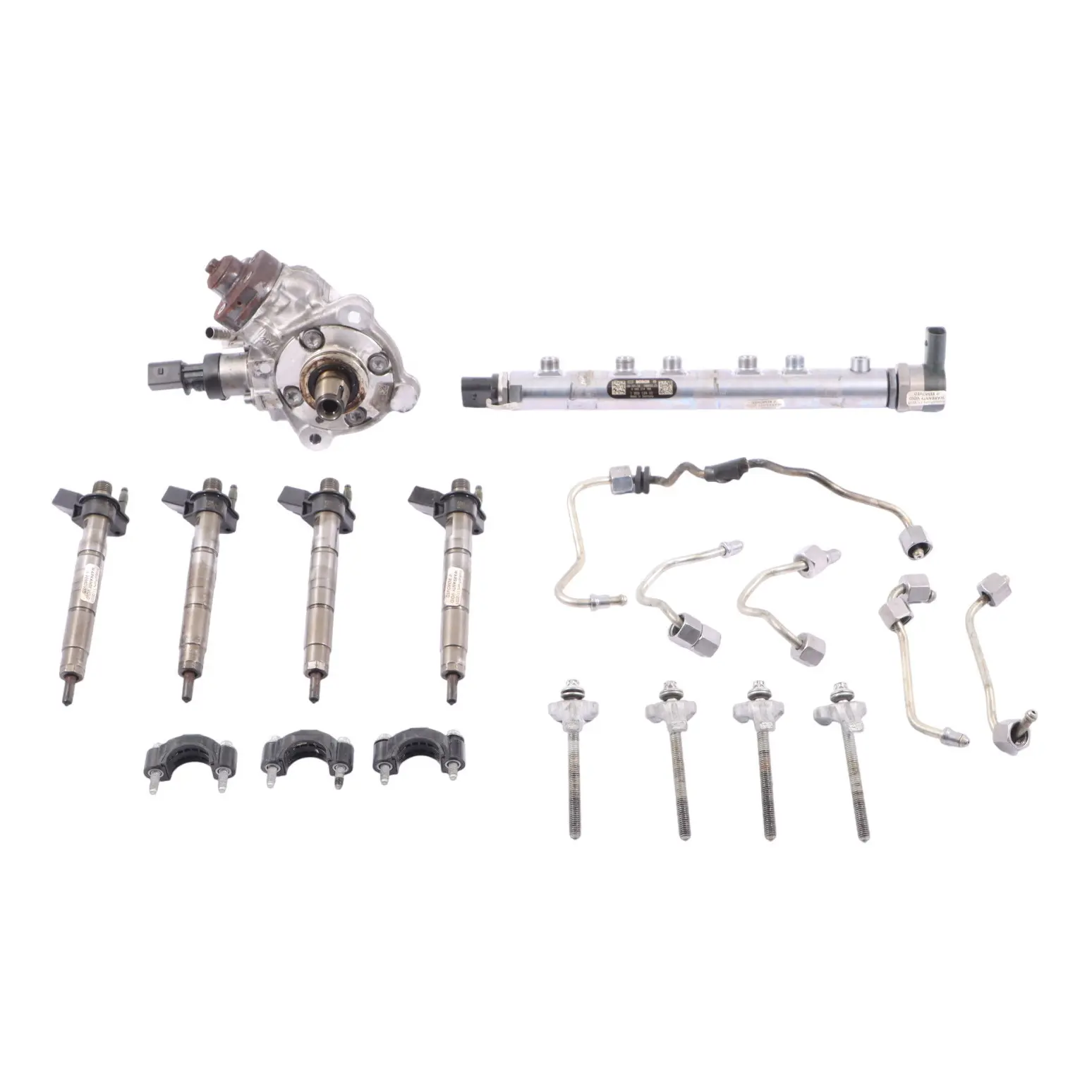 BMW E60 E61 LCI 520D Diesel N47 177HP Set Sistema De Inyección De Combustible