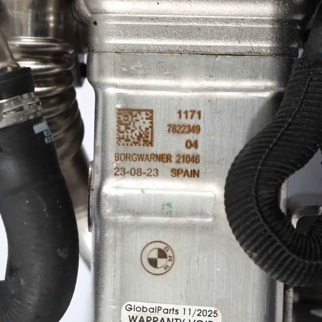 BMW F20 F21 LCI B37 Recirculación gases escape Válvula EGR - SKU 7822349-1 - Número de pieza 7822349