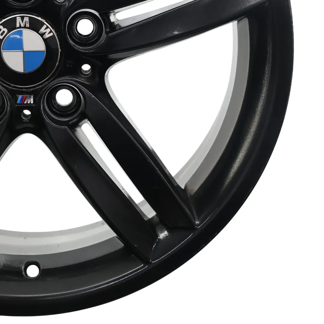 Noir Jante Alu Arrière 18" 8,5J M double Spoke 208 pour BMW E81 E87 à propos du numéro de pièce 7839305 BMW E81 E87 Noir Jante Alu Arrière 18" 8,5J M double Spoke 208 - SKU 7839305-4 - Numéro de pièce 7839305