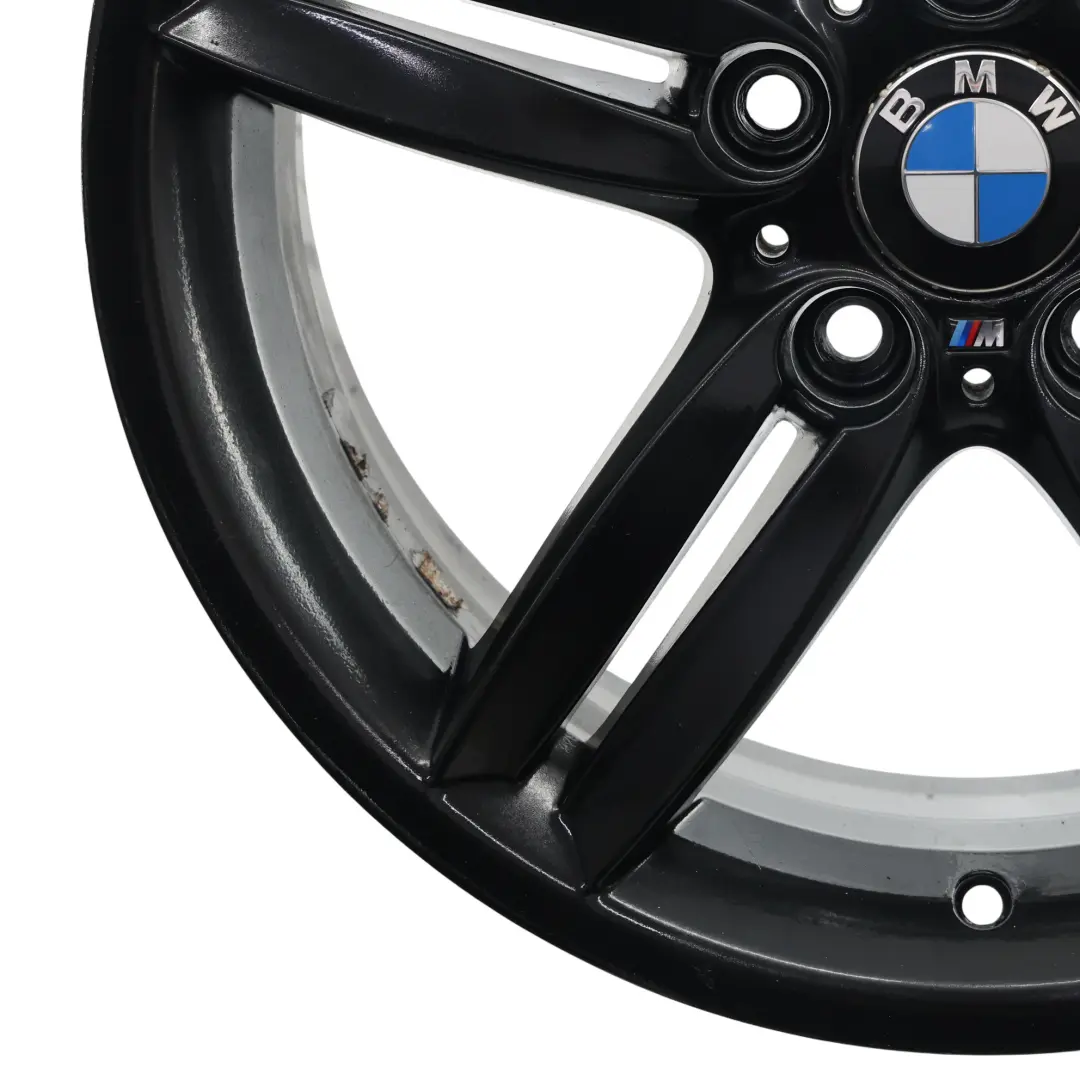 Llanta de aleación trasera BMW E81 E87 Negra 18" 8,5J M doble radio 208 para con número de pieza 7839305 Llanta de aleación trasera BMW E81 E87 Negra 18" 8,5J M doble radio 208 - SKU 7839305-4 - Número de pieza 7839305