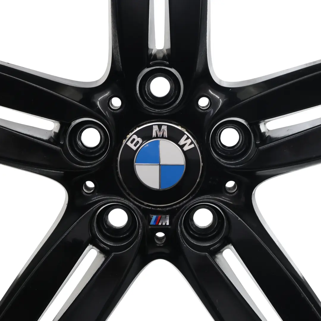 Noir Jante Alu Arrière 18" 8,5J M double Spoke 208 pour BMW E81 E87 à propos du numéro de pièce 7839305 BMW E81 E87 Noir Jante Alu Arrière 18" 8,5J M double Spoke 208 - SKU 7839305-4 - Numéro de pièce 7839305
