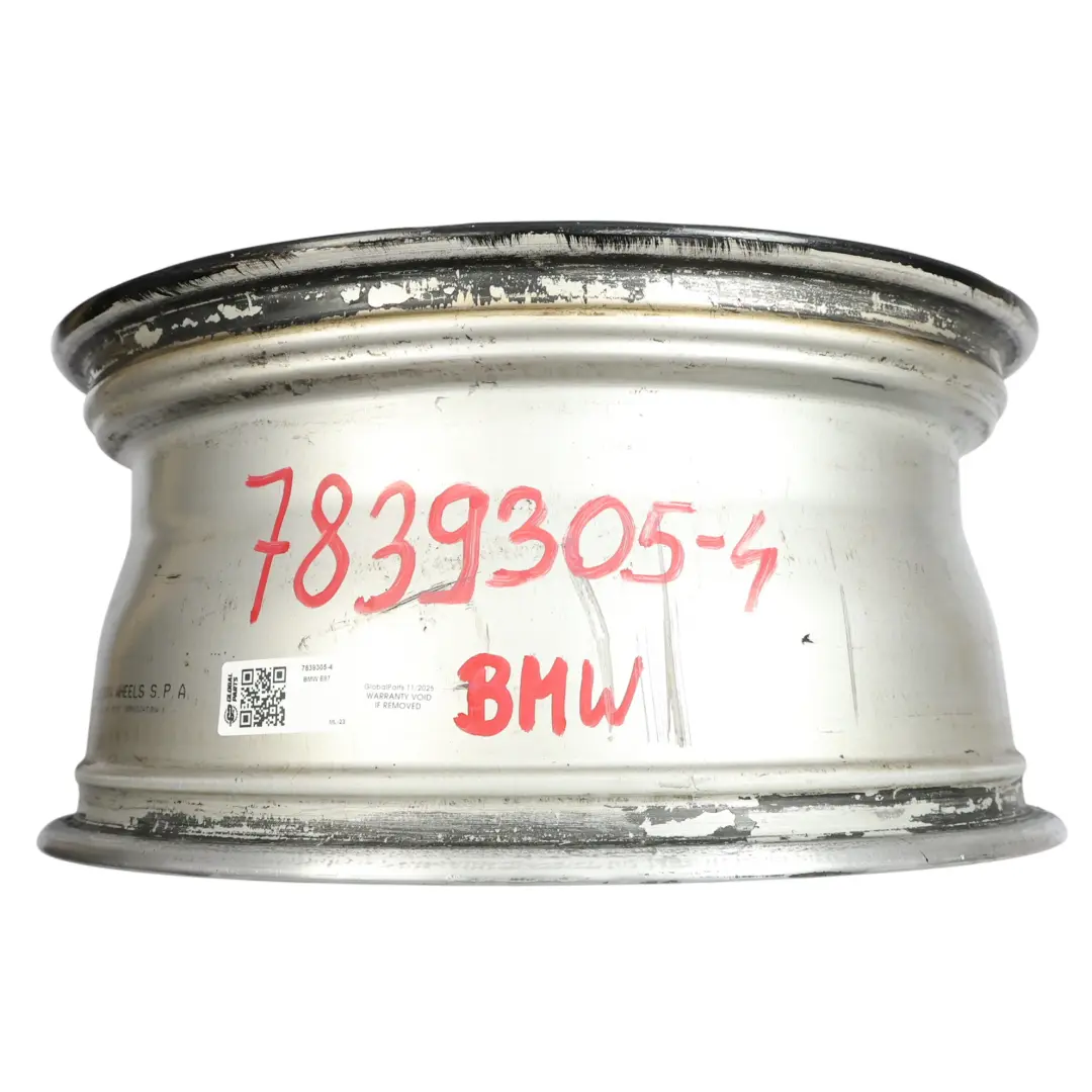 Cerchio in lega posteriore nero 18" 8,5J M doppio raggio 208 per BMW E81 E87 con numero di parte 7839305 BMW E81 E87 Cerchio in lega posteriore nero 18" 8,5J M doppio raggio 208 - SKU 7839305-4 - Numero di parte 7839305