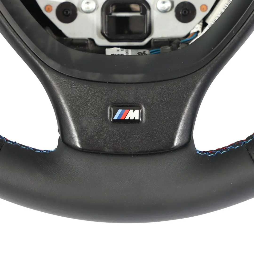 Steering Wheel NEW Black Leather M Sport Heated to BMW F01 F07 GT F10 F11 F12 with Part number 7842808 BMW F01 F07 GT F10 F11 F12 Steering Wheel NEW Black Leather M Sport Heated - SKU 7842808-1 - Part number 7842808