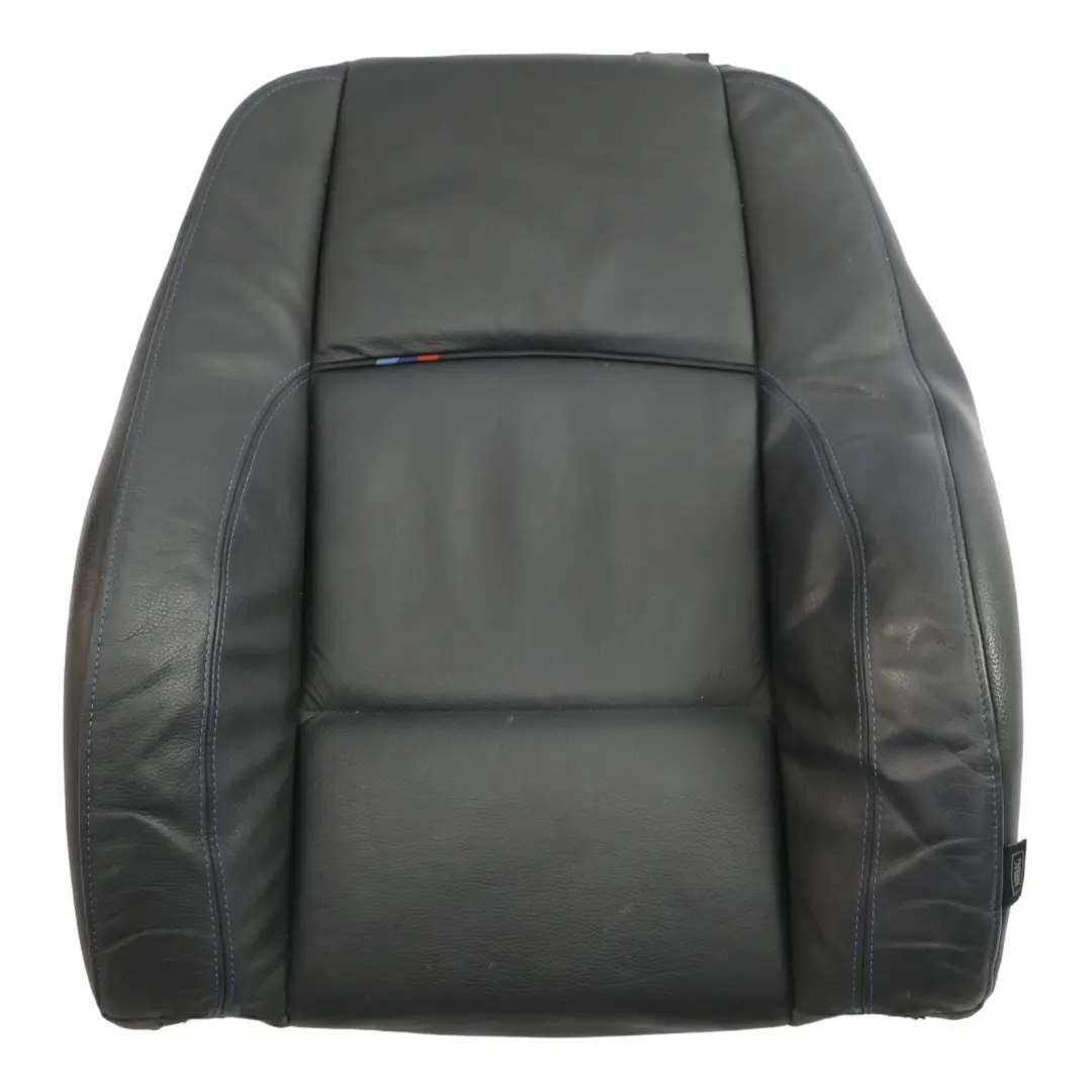 Schienale Sedile Anteriore M Sport In Pelle Contrasto Nero Blu Sinistra per BMW E92 con numero di parte 7843049 BMW E92 Schienale Sedile Anteriore M Sport In Pelle Contrasto Nero Blu Sinistra - SKU 7843049 - Numero di parte 7843049