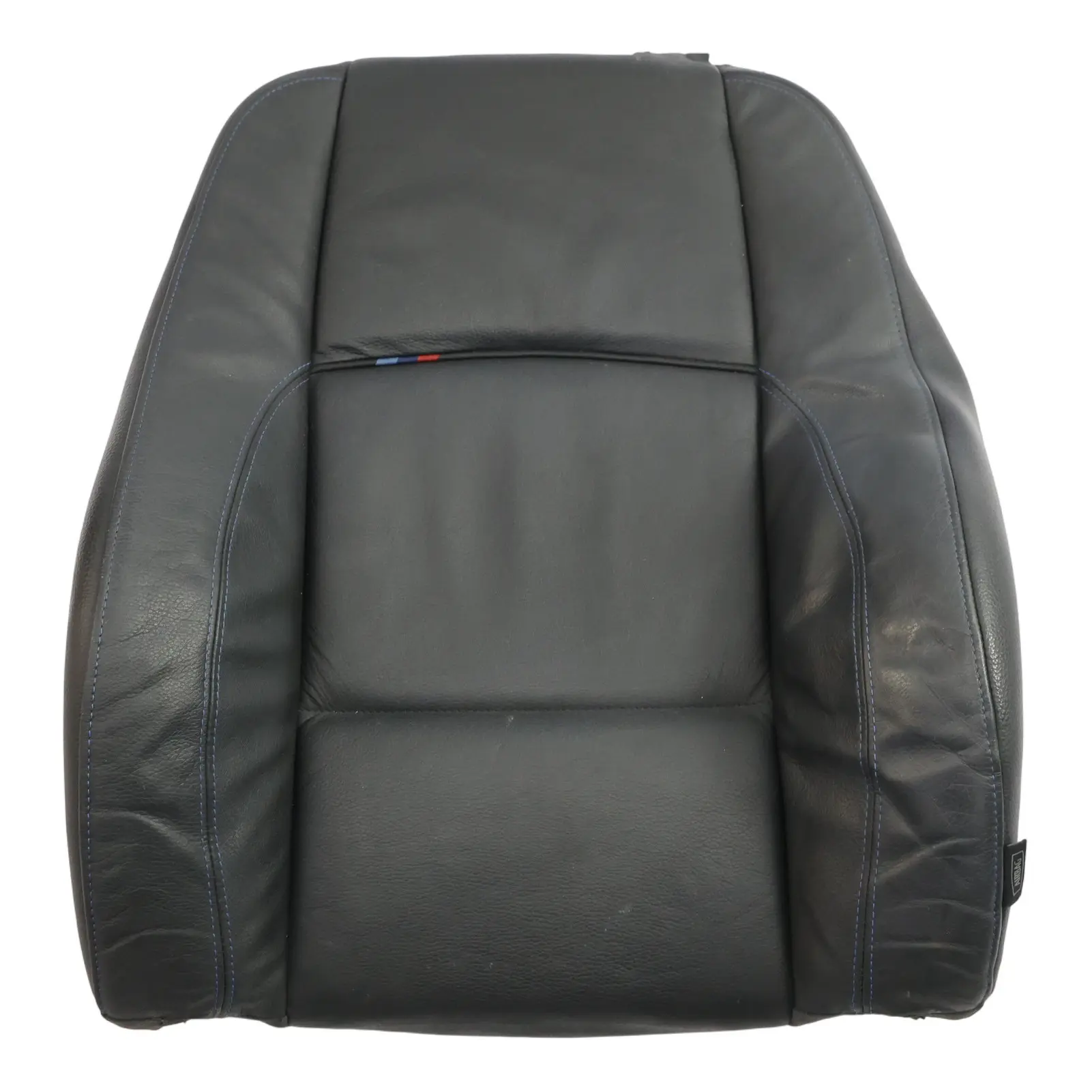 BMW E92 Schienale Sedile Anteriore M Sport In Pelle Contrasto Nero Blu Sinistra