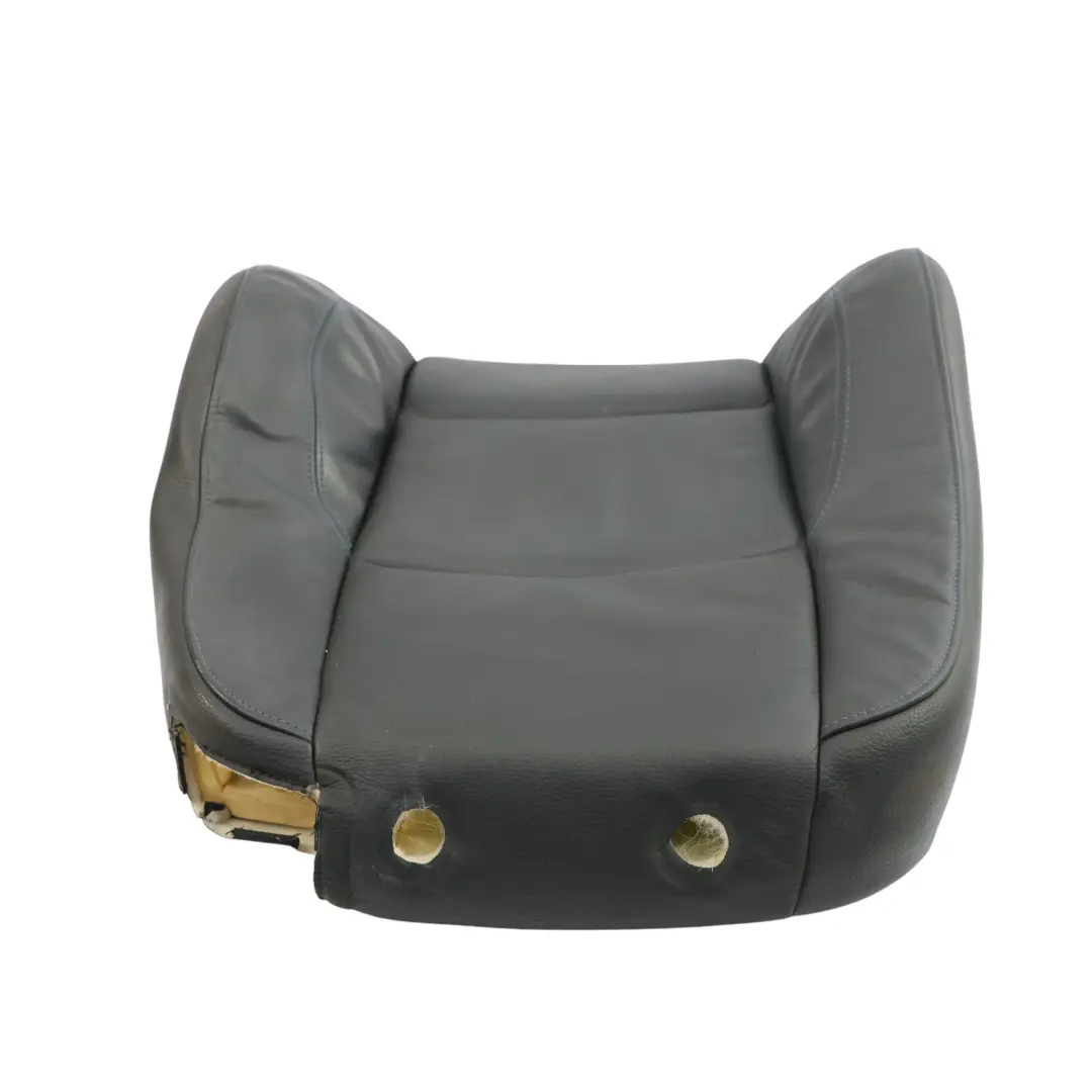 Respaldo Asiento Delantero M Sport Cuero Contraste Negro Azul Izquierdo para BMW E92 con número de pieza 7843049 BMW E92 Respaldo Asiento Delantero M Sport Cuero Contraste Negro Azul Izquierdo - SKU 7843049 - Número de pieza 7843049