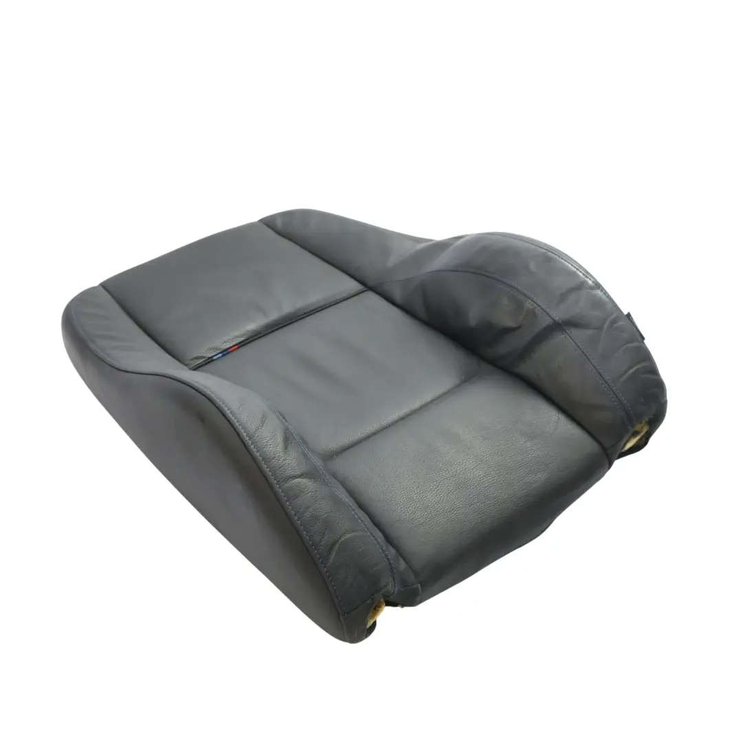 Respaldo Asiento Delantero M Sport Cuero Contraste Negro Azul Izquierdo para BMW E92 con número de pieza 7843049 BMW E92 Respaldo Asiento Delantero M Sport Cuero Contraste Negro Azul Izquierdo - SKU 7843049 - Número de pieza 7843049