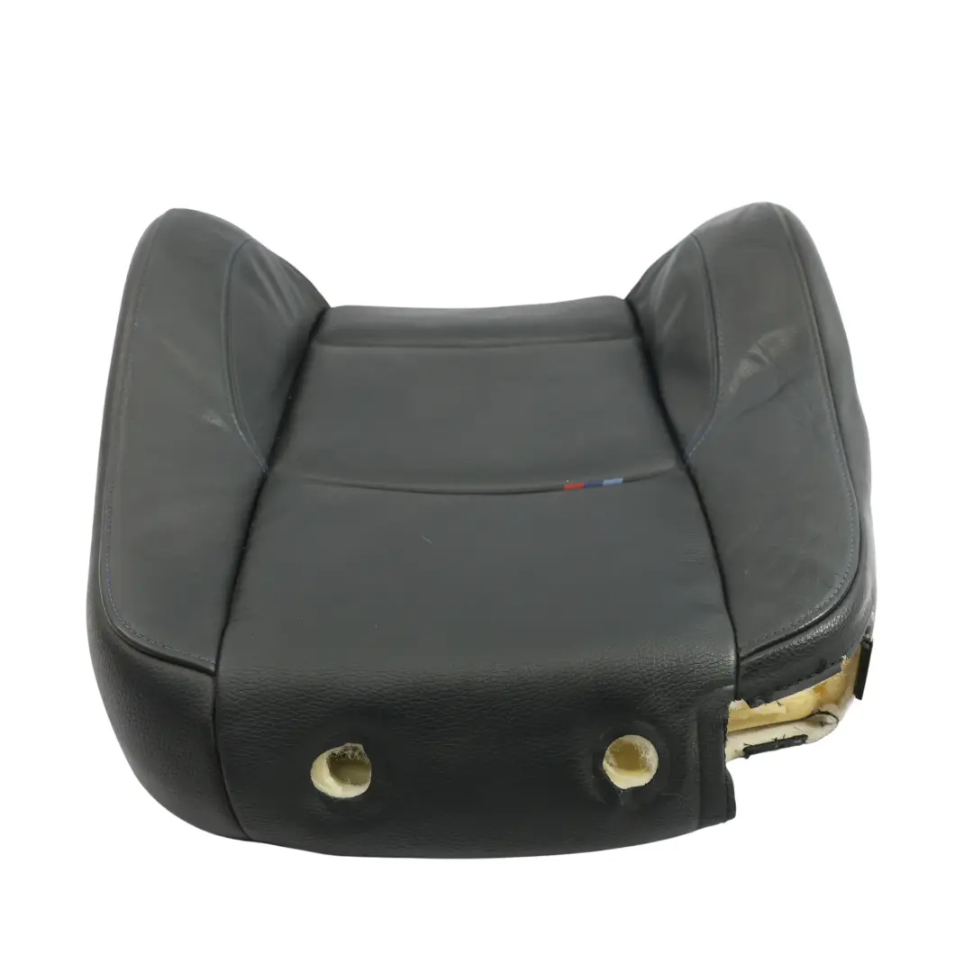 BMW E92 Respaldo Asiento Delantero M Sport Cuero Contraste Negro Azul Derecho - SKU 7843050 - Número de pieza 7843050