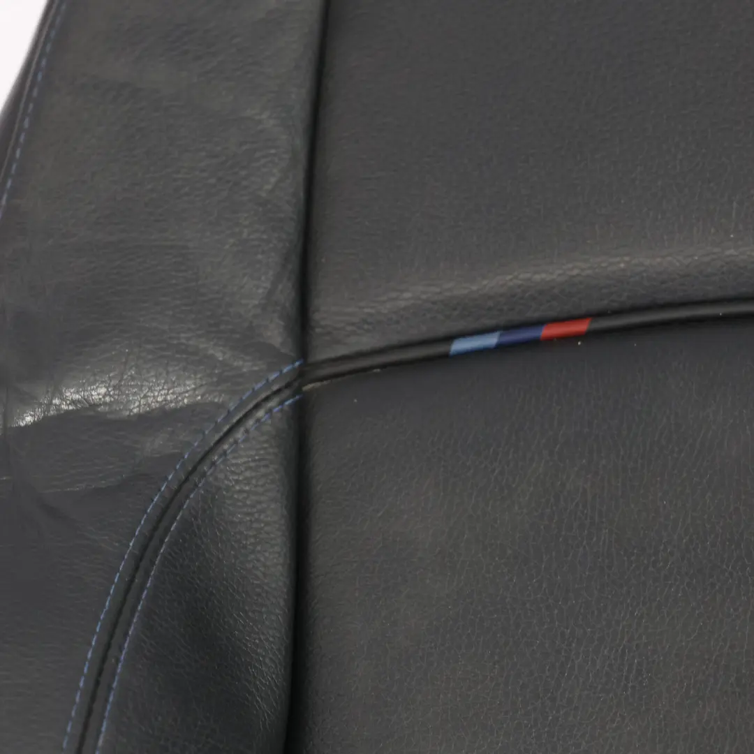 Respaldo Asiento Delantero M Sport Cuero Contraste Negro Azul Derecho para BMW E92 con número de pieza 7843050 BMW E92 Respaldo Asiento Delantero M Sport Cuero Contraste Negro Azul Derecho - SKU 7843050 - Número de pieza 7843050