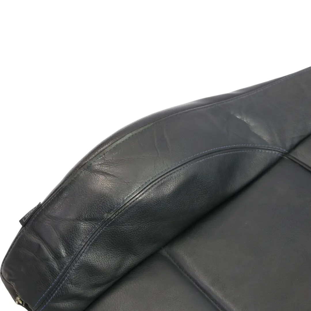 BMW E92 Vordersitz Rückenlehne M Sport Leder Kontrast Schwarz Blau Rechts - SKU 7843050 - Teilenummer 7843050