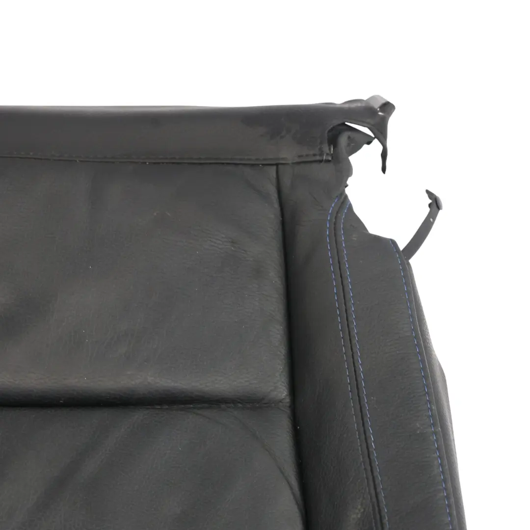 BMW E92 Funda Cojín Base Asiento Delantero Cuero M Sport Negro Contraste Azul - SKU 7843052-2 - Número de pieza 7843052