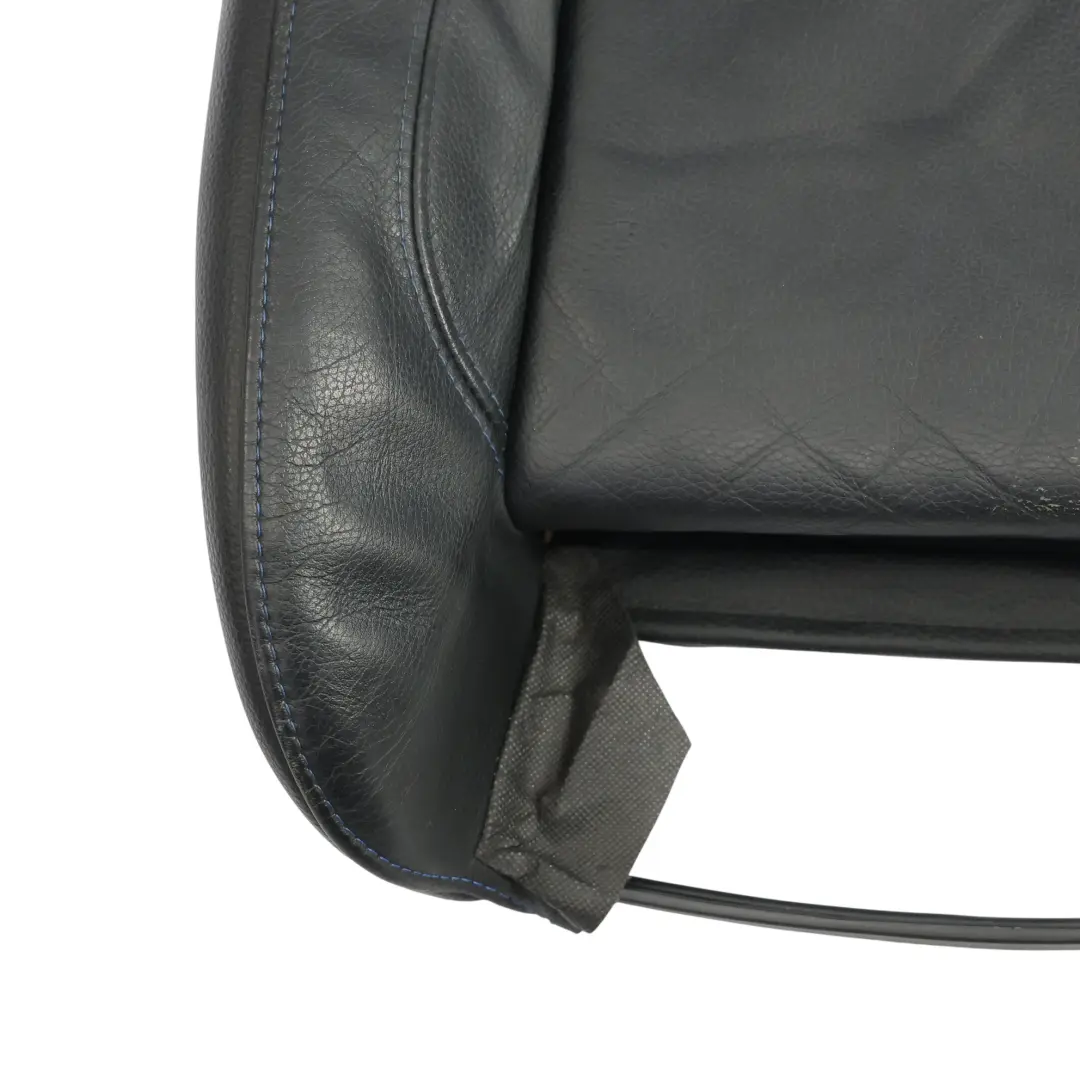 BMW E92 Funda Cojín Base Asiento Delantero Cuero M Sport Negro Contraste Azul - SKU 7843052-2 - Número de pieza 7843052