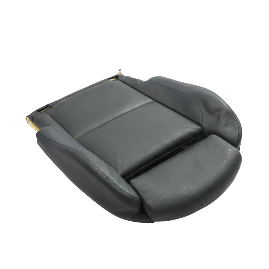 Front Seat Base Cushion Sport Heated Cover Leather Black Blue Left N/S to BMW E93 with Part number 7843079 BMW E93 Front Seat Base Cushion Sport Heated Cover Leather Black Blue Left N/S - SKU 7843079 - Part number 7843079