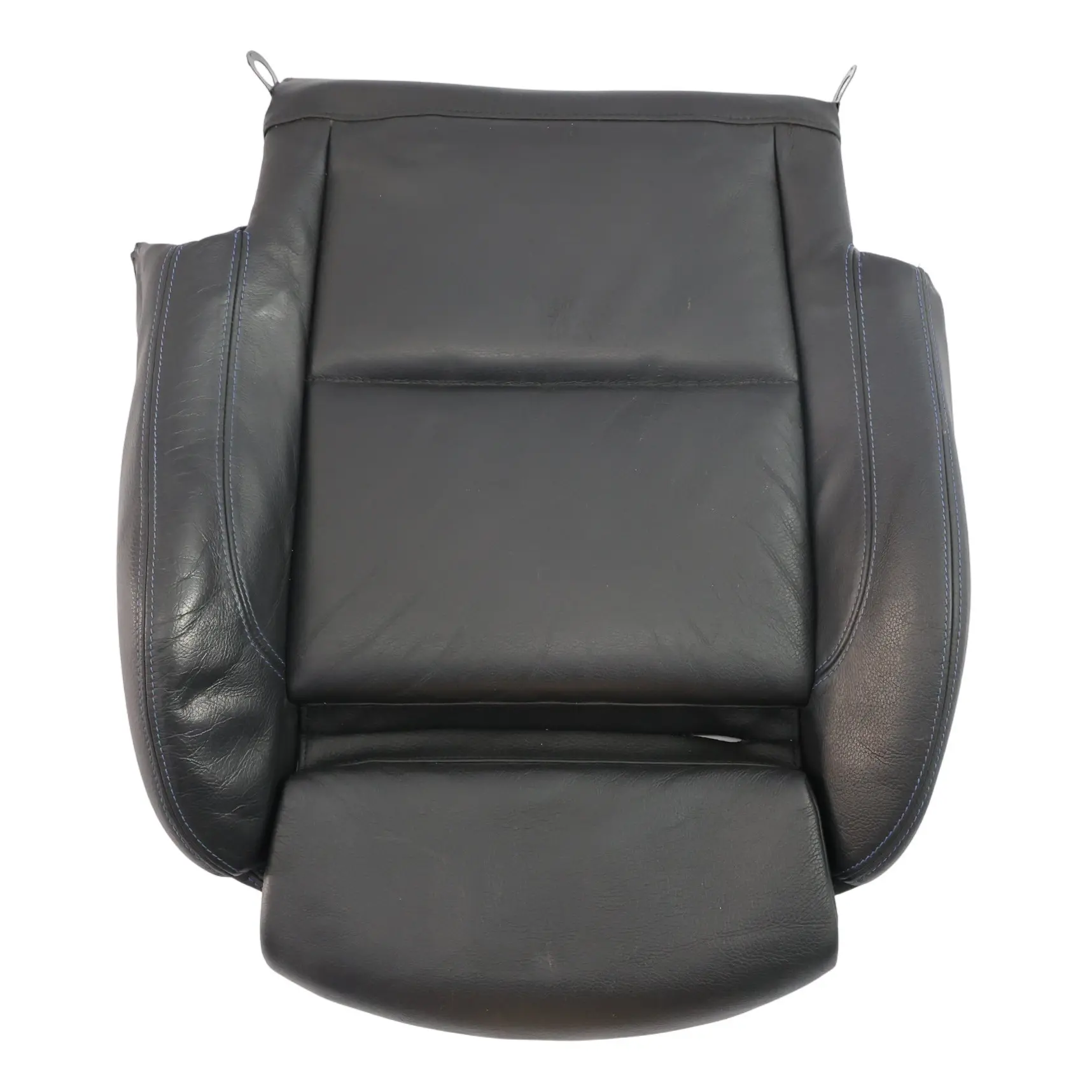 BMW E93 Sedile Anteriore Base Cuscino Sport Riscaldato Pelle Nero Blu Destra