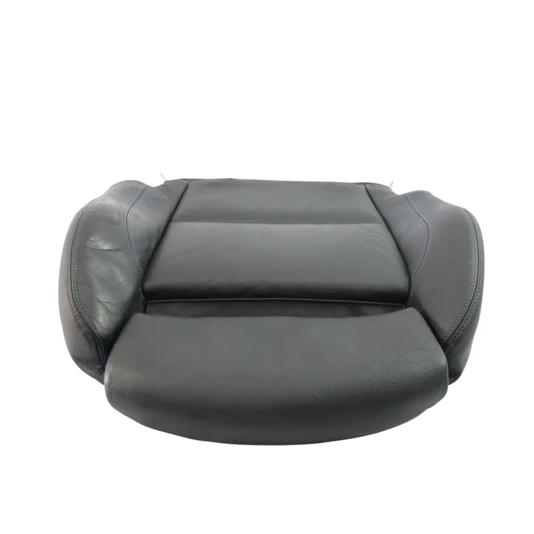 BMW E93 Sedile Anteriore Base Cuscino Sport Riscaldato Pelle Nero Blu Destra - SKU 7843080 - Numero di parte 7843080