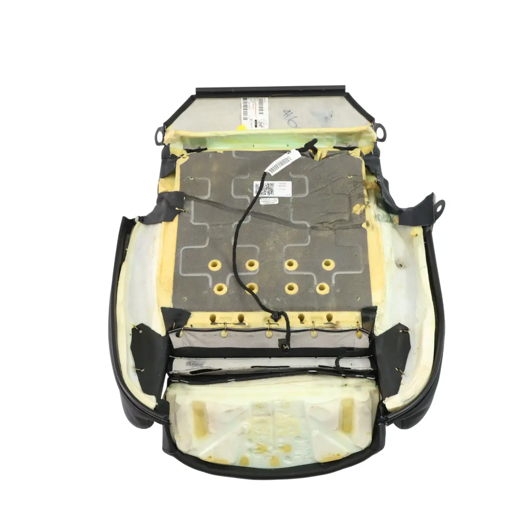 BMW E93 Asiento Delantero Base Cojín Calefactable Funda Cuero Negro Azul Derecho - SKU 7843080 - Número de pieza 7843080