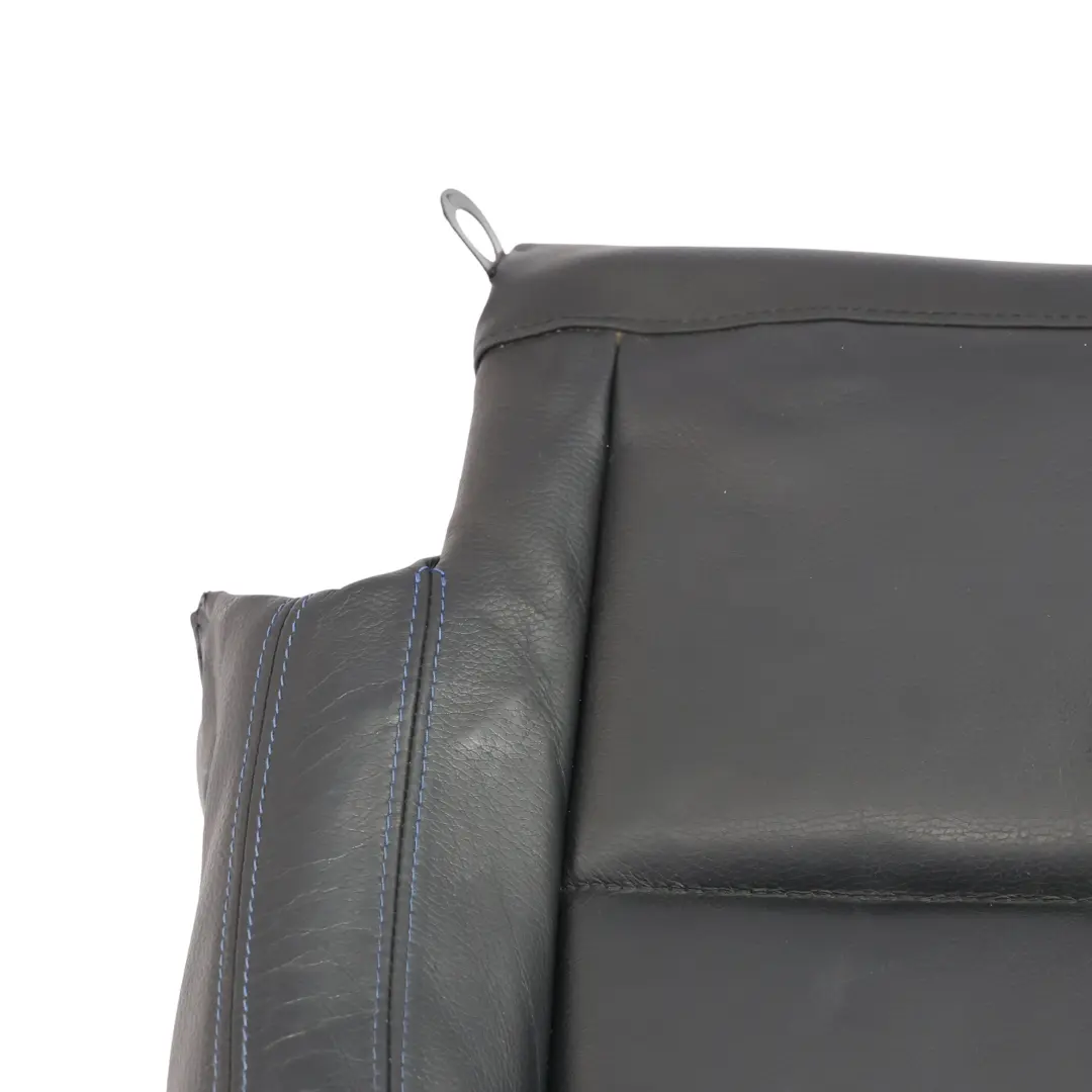 BMW E93 Coussin Assise Siège Avant Chauffant Housse Cuir Noir Bleu, Côté Droit - SKU 7843080 - Numéro de pièce 7843080