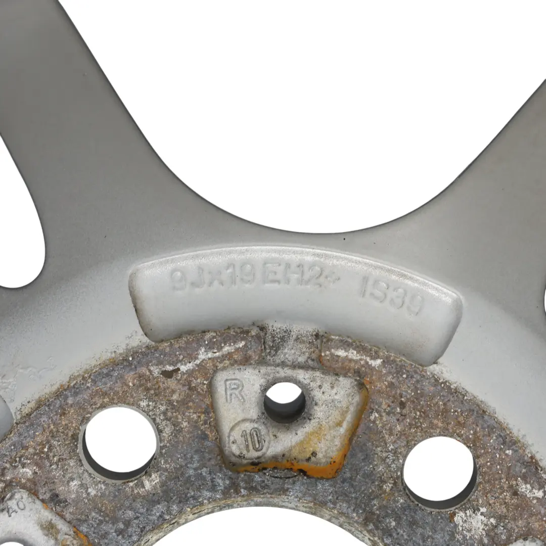 BMW E90 E91 E92 Hinten Legierung Rad Felge 19" 9J ET:39 M Doppelspeiche - SKU 7844344-3 - Teilenummer 7844344