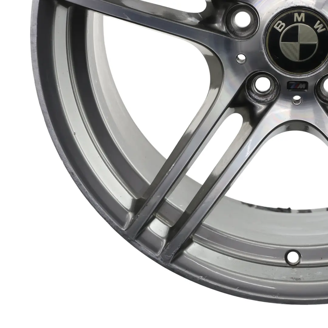 BMW E90 E91 E92 Llanta aleación trasera 19" 9J ET:39 M Doble Radio 313 - SKU 7844344-3 - Número de pieza 7844344